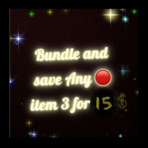 Any Womens item with a 🔴 bundle and save 3 items for 15$